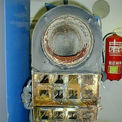 Rückstände durch Brand Rückstände durch Brand