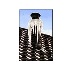 Rückstände am Schornstein Rückstände am Schornstein